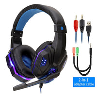 Load image into Gallery viewer, Led Light Wired Gamer Headset
