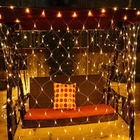 Load image into Gallery viewer, Net Mesh Solar Fairy Lights