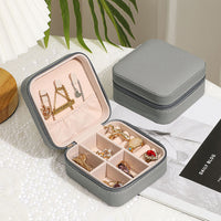 Load image into Gallery viewer, Jewelry Zipper Box Storage