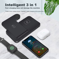 Load image into Gallery viewer, 3in1 Wireless Fast Charger Dock Station