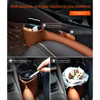 Load image into Gallery viewer, Leather Car Seat Gap Filler