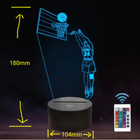 Load image into Gallery viewer, Basketball 3D Lamp