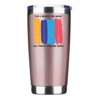 Load image into Gallery viewer, I Really Need All These Fishing Rods 20oz Insulated Vacuum Sealed Tumbler