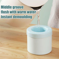 Load image into Gallery viewer, Silicone Cylinder Portable Ice Maker Bucket