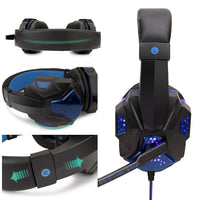 Load image into Gallery viewer, Led Light Wired Gamer Headset