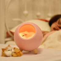 Load image into Gallery viewer, LED Cat Light USB Touch Night Llight Bionic Cat Stepless Dimming Atmosphere Night Light Room Decoration Lamp Holiday Gift