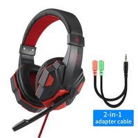 Load image into Gallery viewer, Led Light Wired Gamer Headset