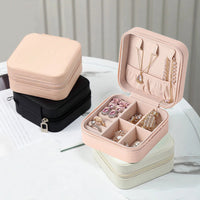 Load image into Gallery viewer, Jewelry Zipper Box Storage