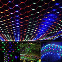 Load image into Gallery viewer, Net Mesh Solar Fairy Lights