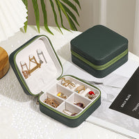 Load image into Gallery viewer, Jewelry Zipper Box Storage