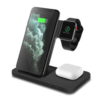 Load image into Gallery viewer, 3in1 Wireless Fast Charger Dock Station