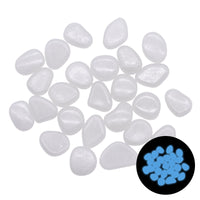 Load image into Gallery viewer, Glow in the Dark Garden Pebbles